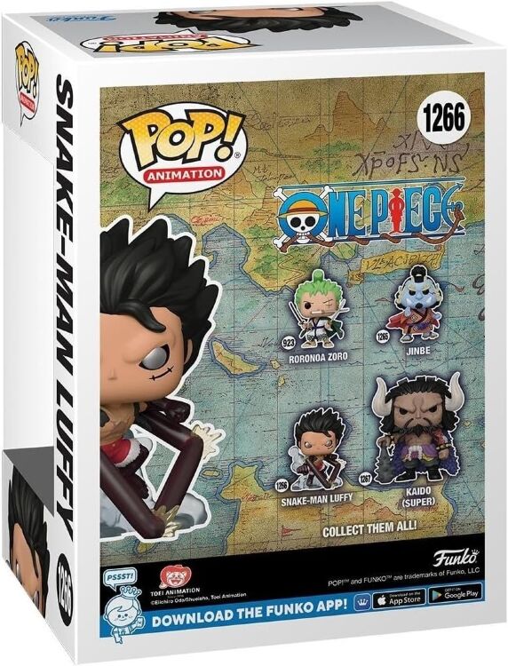 Фигурка Funko One Piece: Snake-Man Luffy Фанко Ван-Пис Большой куш Луффи 1266