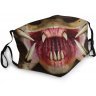 Маска захисна для обличчя Predator Mouth + 2 вугільні фільтри