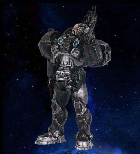 Starcraft II Jim Raynor Terran Marshal Action Figure