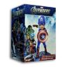 Фігурка башкотряс NECA Marvel Captain America Head Knocker Капітан Америка 18 см.