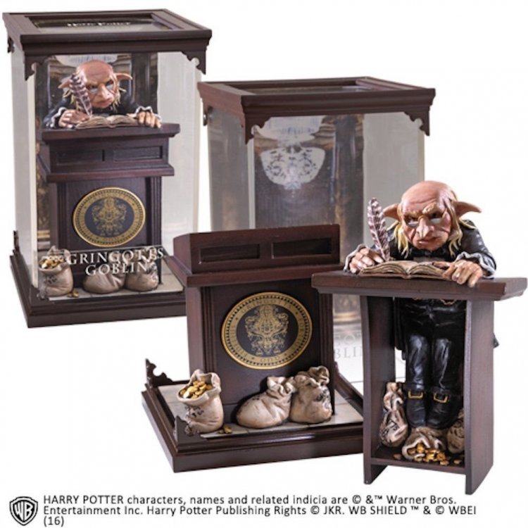 Статуетка Harry Potter Noble Collection - Magical Creatures No. 10 - Gringotts Goblin Статуетка Harry Potter Noble Collection - Magical Creatures No. 10 - Gringotts Goblin