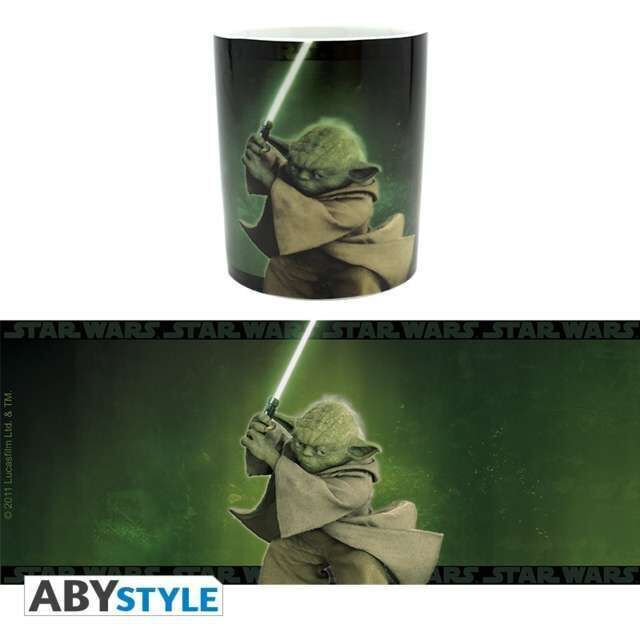 Чашка Abystyle STAR WARS Yoda Ceramic Mug кружка Звёздные войны Йода 460 мл Чашка Abystyle STAR WARS Yoda Ceramic Mug кружка Звёздные войны Йода 460 мл