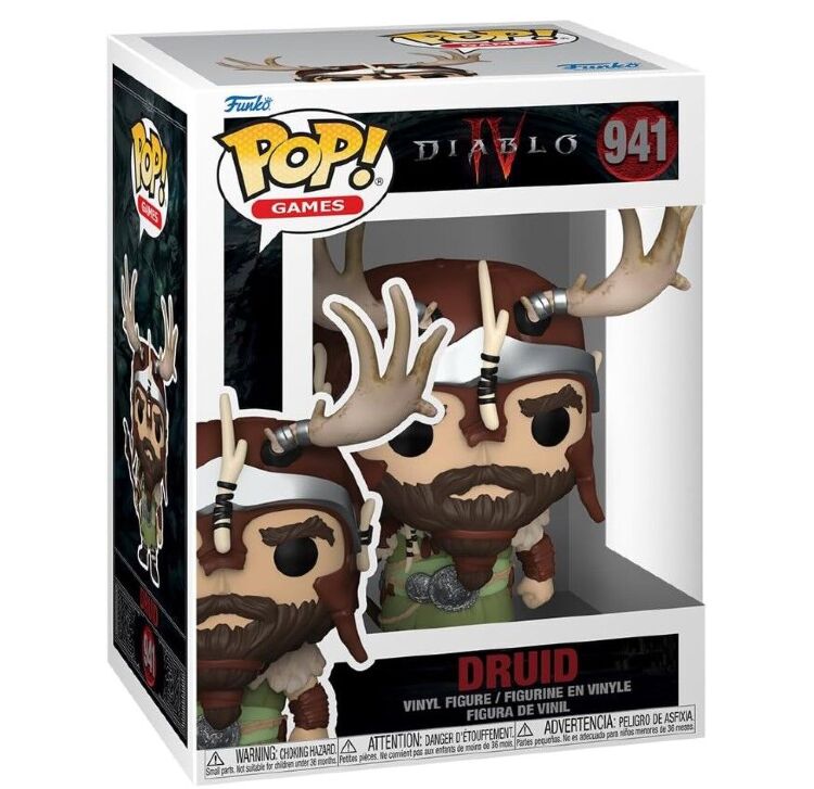 Фигурка Funko Games Diablo IV Druid Фанко Диабло Друид 941 Фигурка Funko Games Diablo IV Druid Фанко Диабло Друид 941