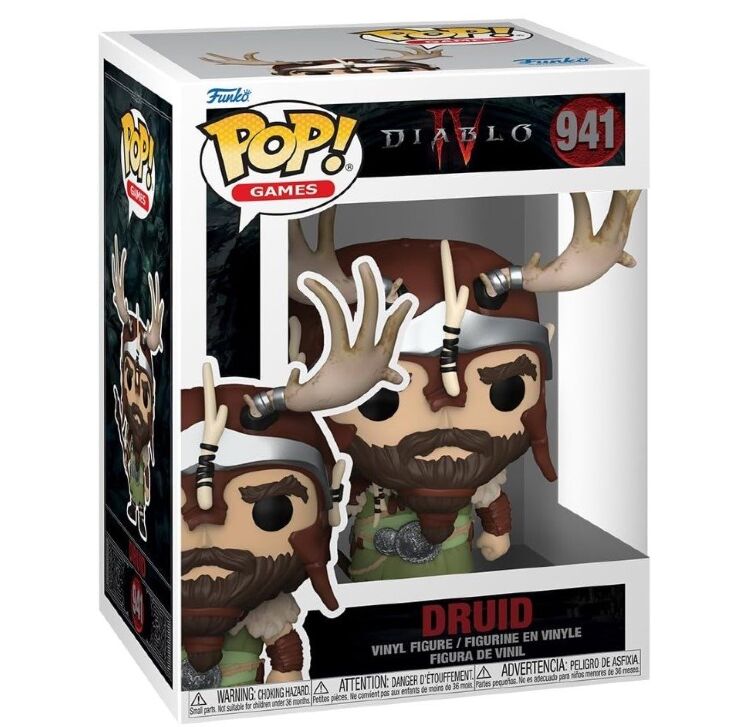 Фігурка Funko Games Diablo IV Druid Фанко Діабло Друїд 941