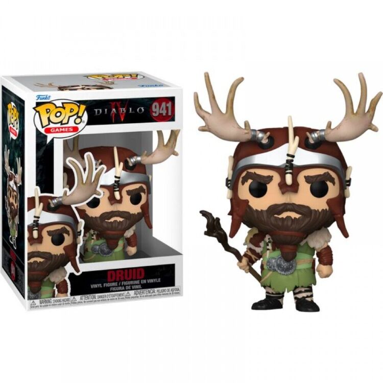 Фигурка Funko Games Diablo IV Druid Фанко Диабло Друид 941 Фигурка Funko Games Diablo IV Druid Фанко Диабло Друид 941