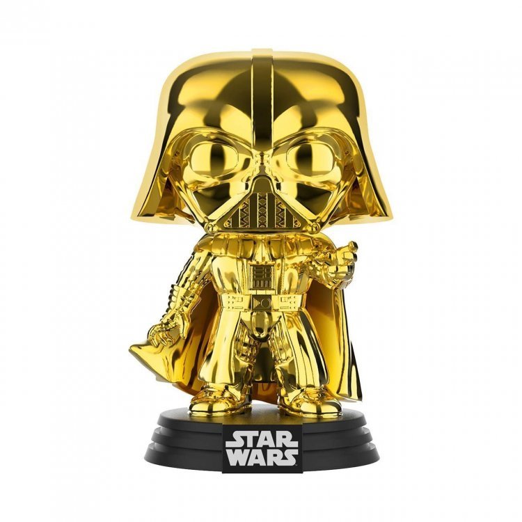 Фигурка Funko Pop! Star Wars Darth Vader (Gold Chrome) Galactic Convention Amazon Exclusive Фигурка Funko Pop! Star Wars Darth Vader (Gold Chrome) Galactic Convention Amazon Exclusive